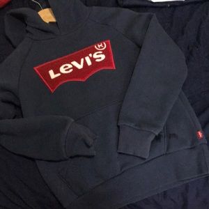 Levis navy blue hoodie